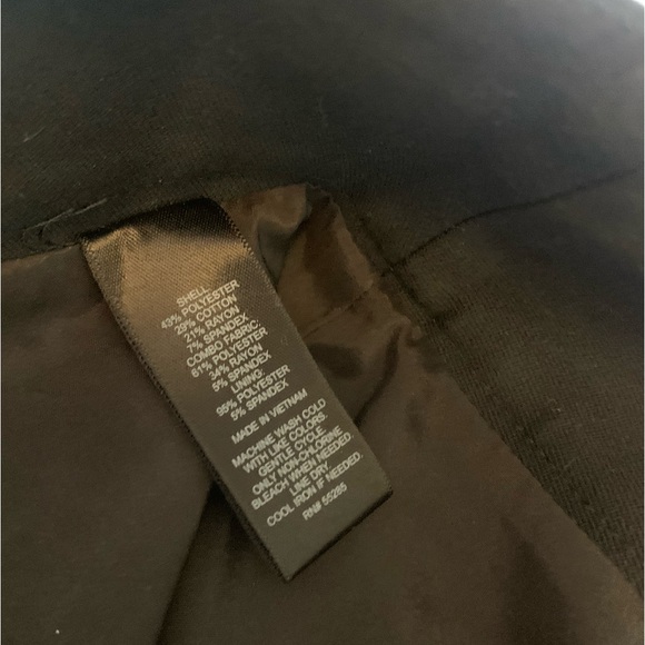 Express sophisticated pencil skirt grey denim stretch material tailored sexy - Picture 7 of 9